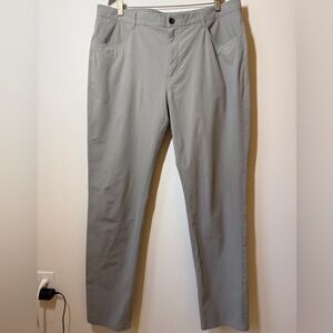Vuori Meta Pant gray. Stretch Athleisure casual comfort like new condition.